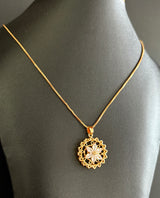 AC008 Gold finish Neck Chain