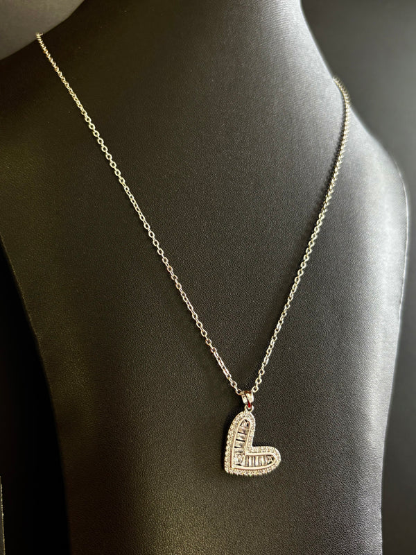 AC001 Silver finish Neck Chain