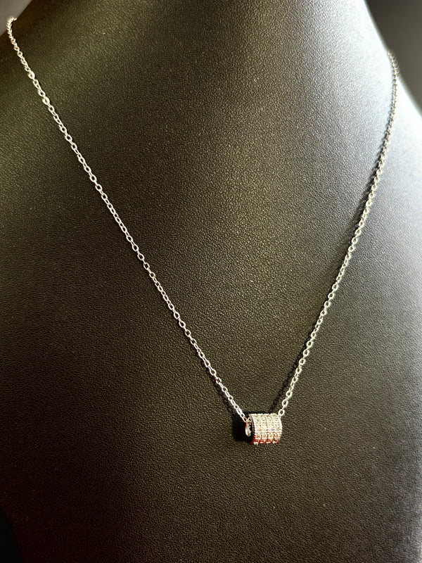 AC004 Silver finish Neck Chain