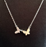 AC009 Silver finish Neck Chain