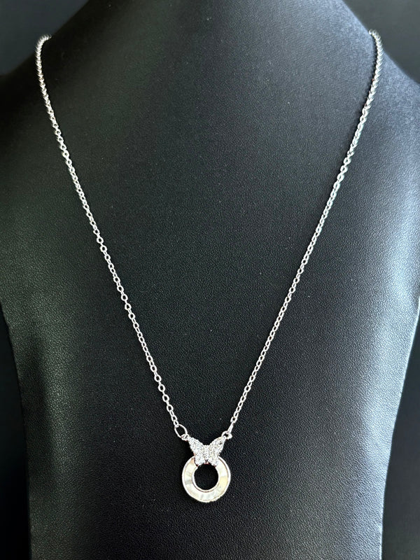 AC005 Silver finish Neck Chain