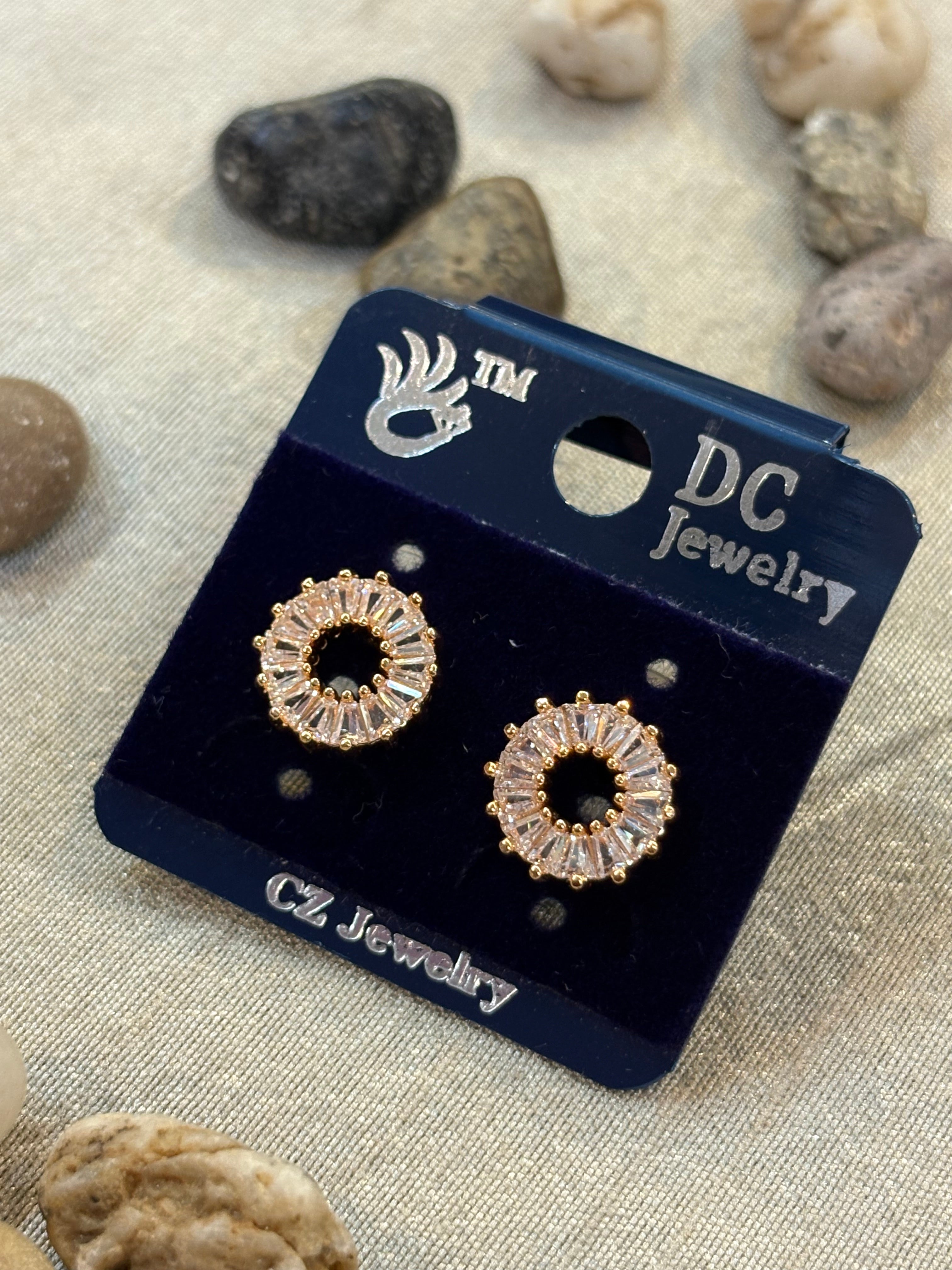 AE010 Rose Gold Earrings