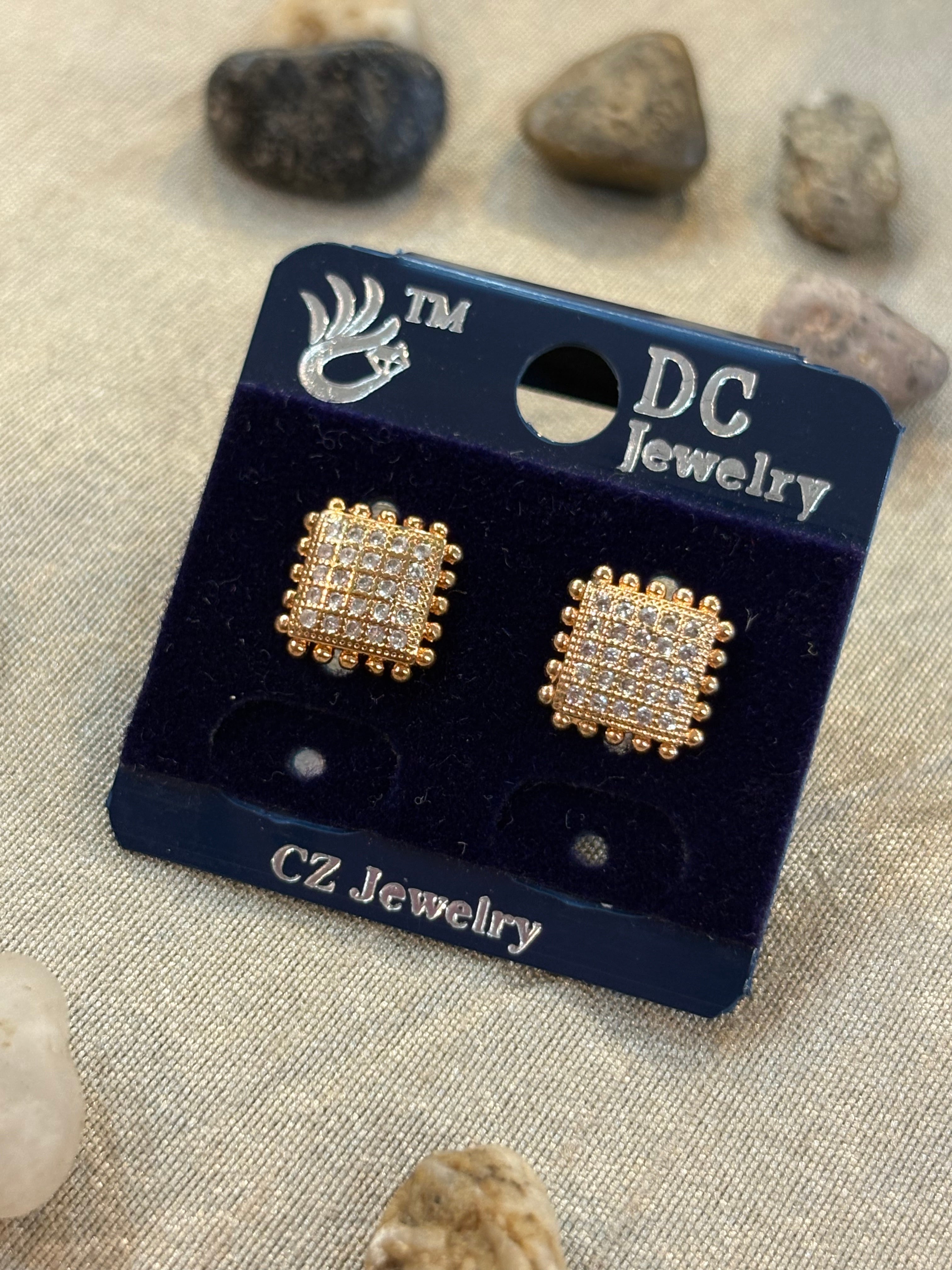 AE011 Rose Gold Earrings