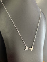 AC009 Silver finish Neck Chain