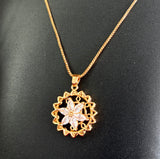 AC008 Gold finish Neck Chain
