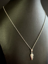 AC010 Silver finish Neck Chain