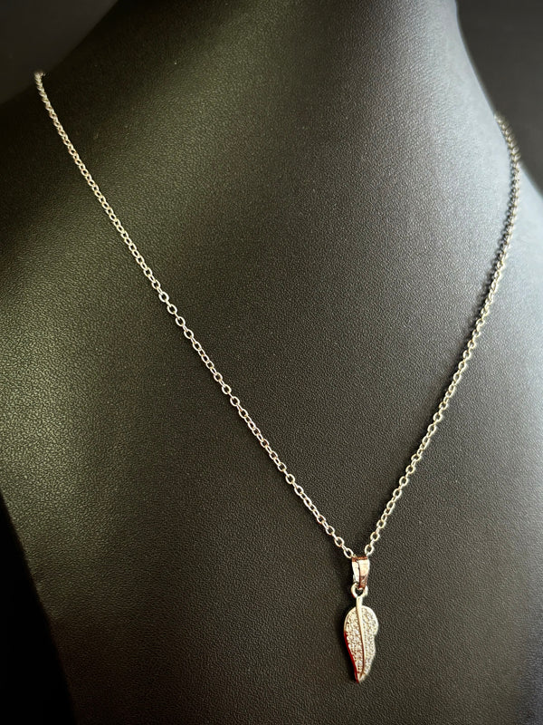 AC010 Silver finish Neck Chain