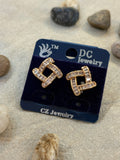 AE012 Rose Gold Earrings