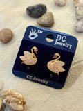 AE009 Rose Gold Earrings