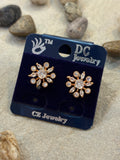 AE007 Rose Gold Earrings