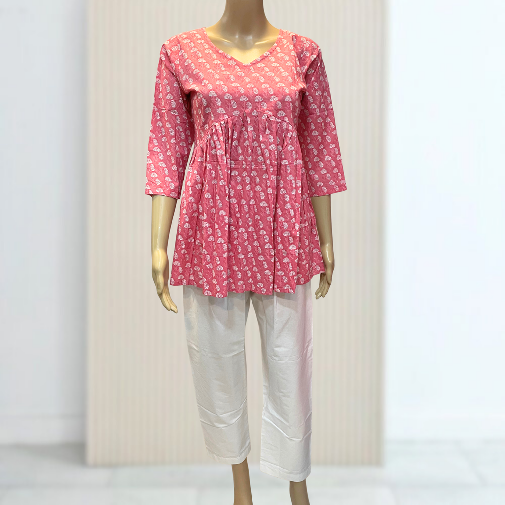 SKC011 Cotton Short kurti