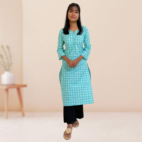 Cotton Printed Kurti