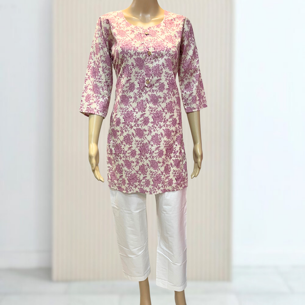 SKC010 Cotton Short kurti