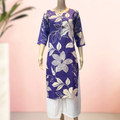 KC0019 Pure cotton printed floral Kurti