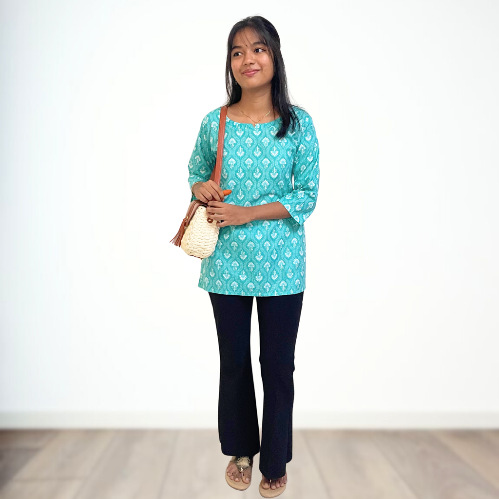 SKC006 Cotton Short Kurti