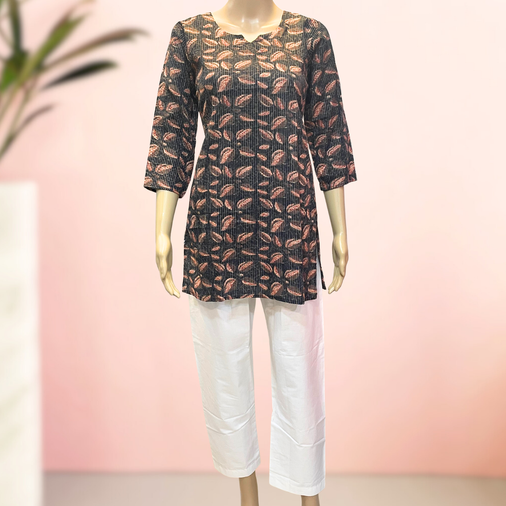 SKC014 Cotton Short kurti