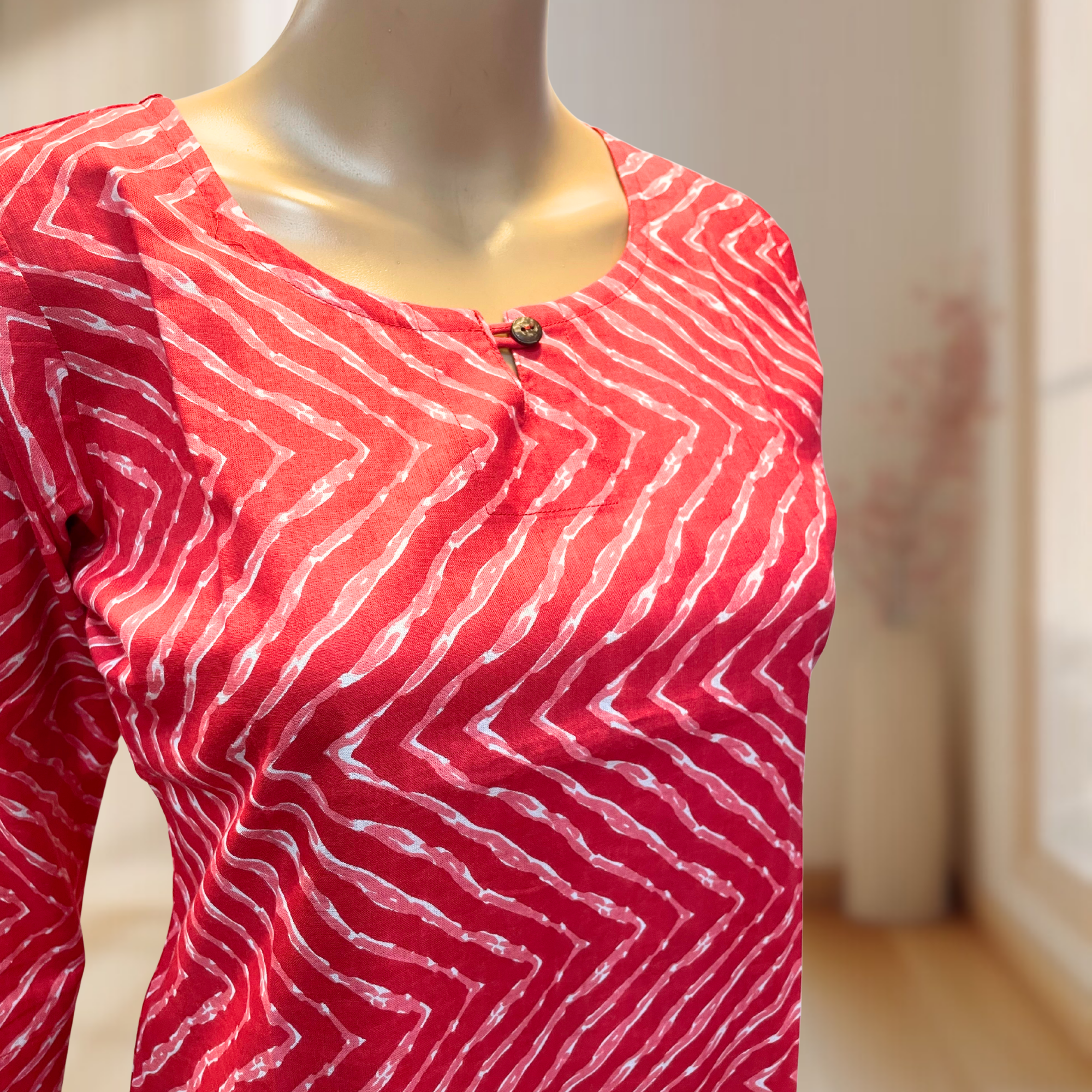 KC0021 Pure cotton printed Kurti