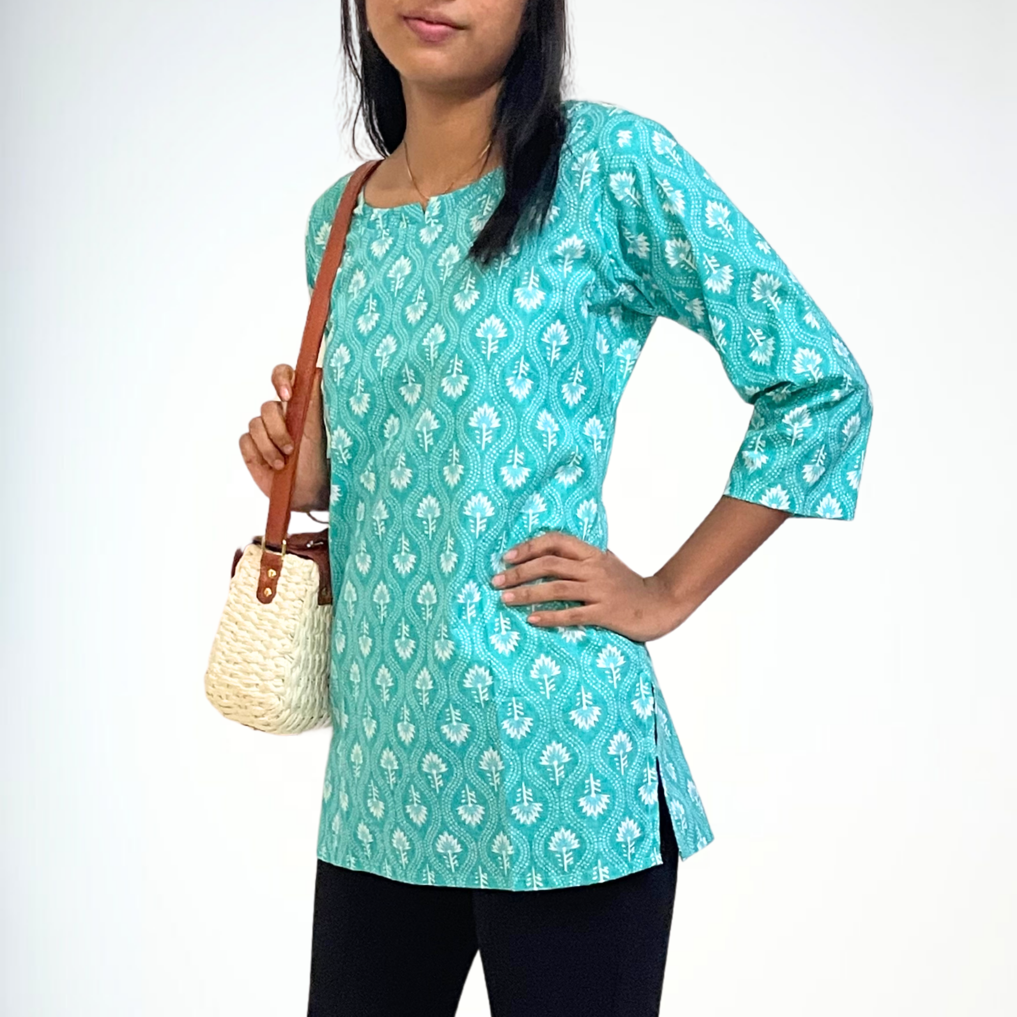 SKC006 Cotton Short Kurti