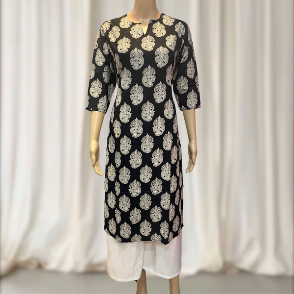 KC002 Pure Cotton Printed Kurti