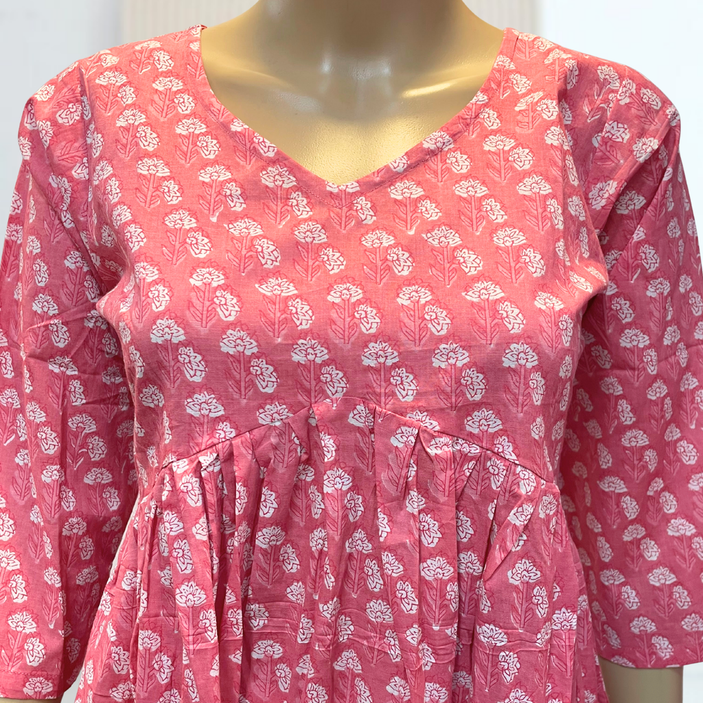 SKC011 Cotton Short kurti