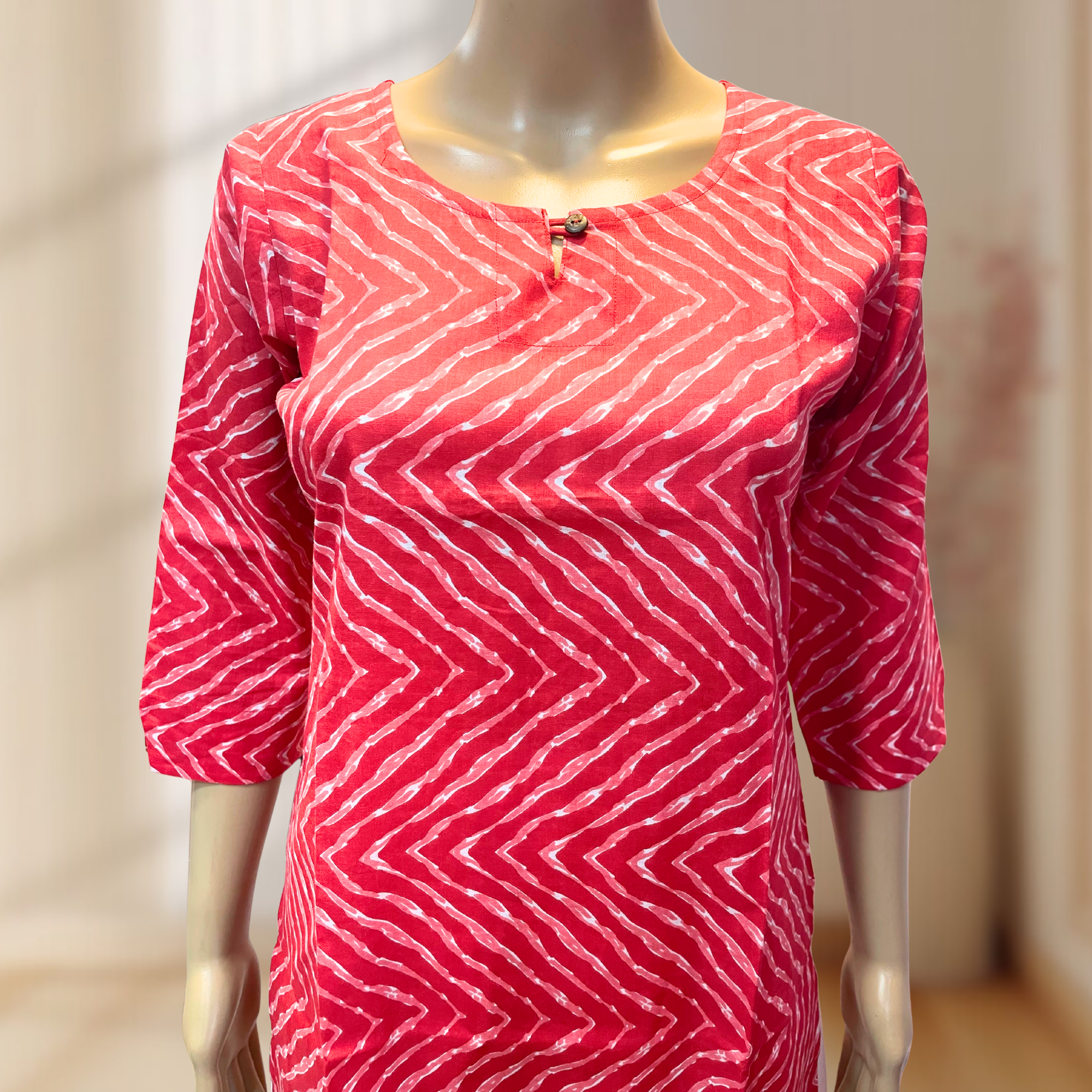 KC0021 Pure cotton printed Kurti