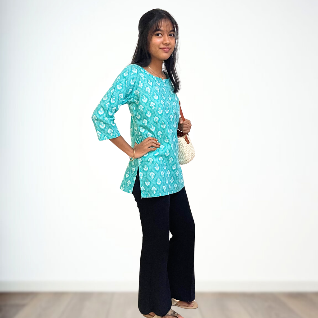 SKC006 Cotton Short Kurti
